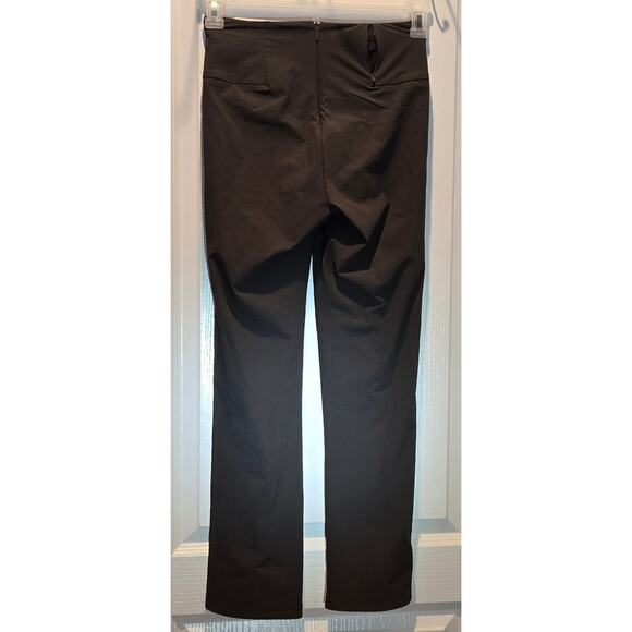 Athleta Wander Slim Straight Crop sz 0 gray - Picture 2 of 7